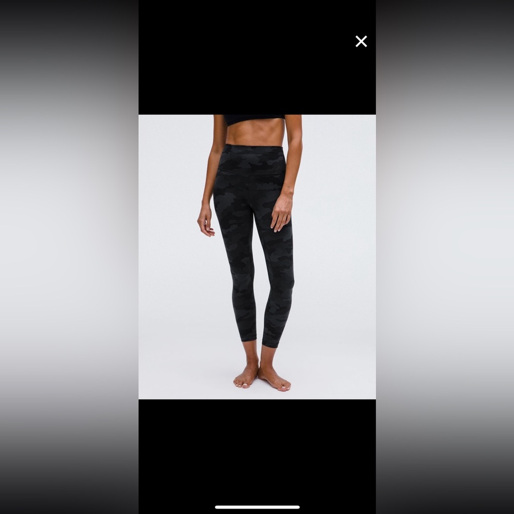 Lululemon Align High-Rise Pant 25” - Dark Camo